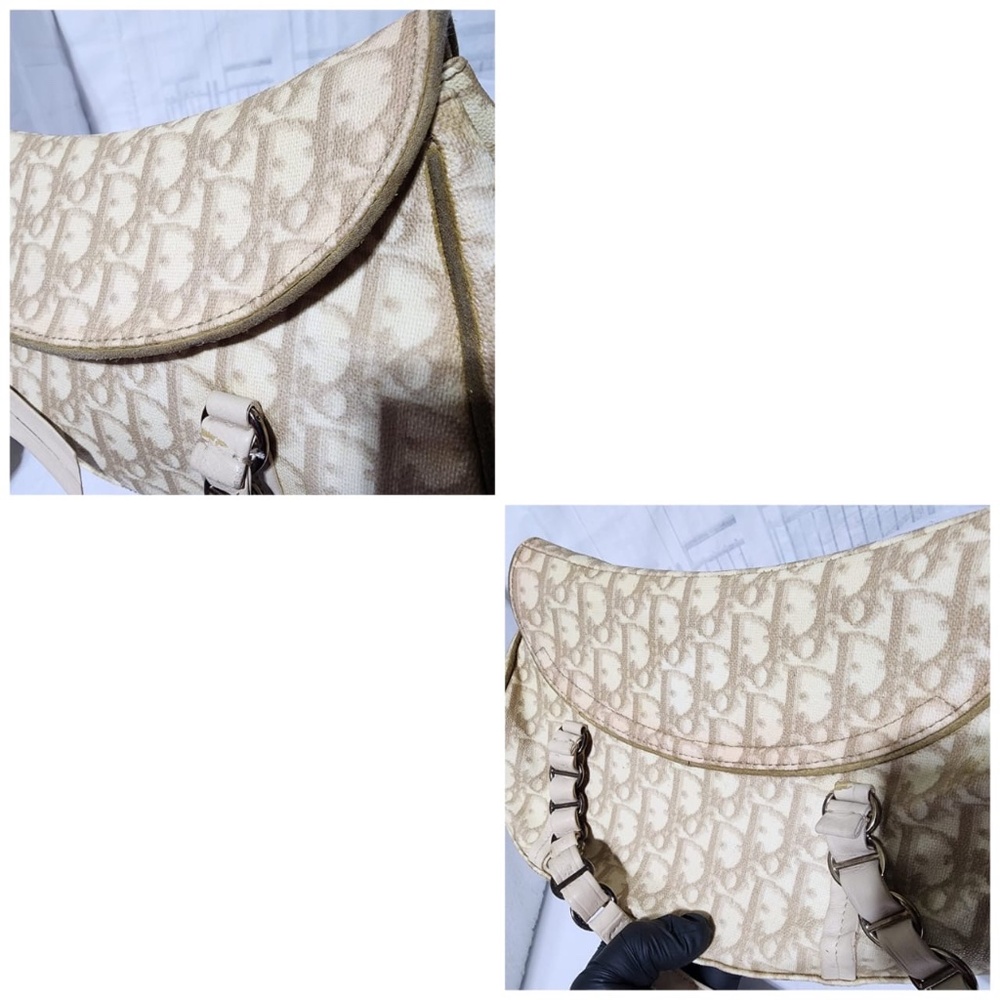 Authentic Christian Dior Diorissimo Romantique Bag Beige/Cream - Picture 8 of 16
